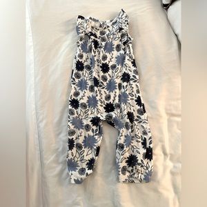 Baby Girl Floral Jumpsuit